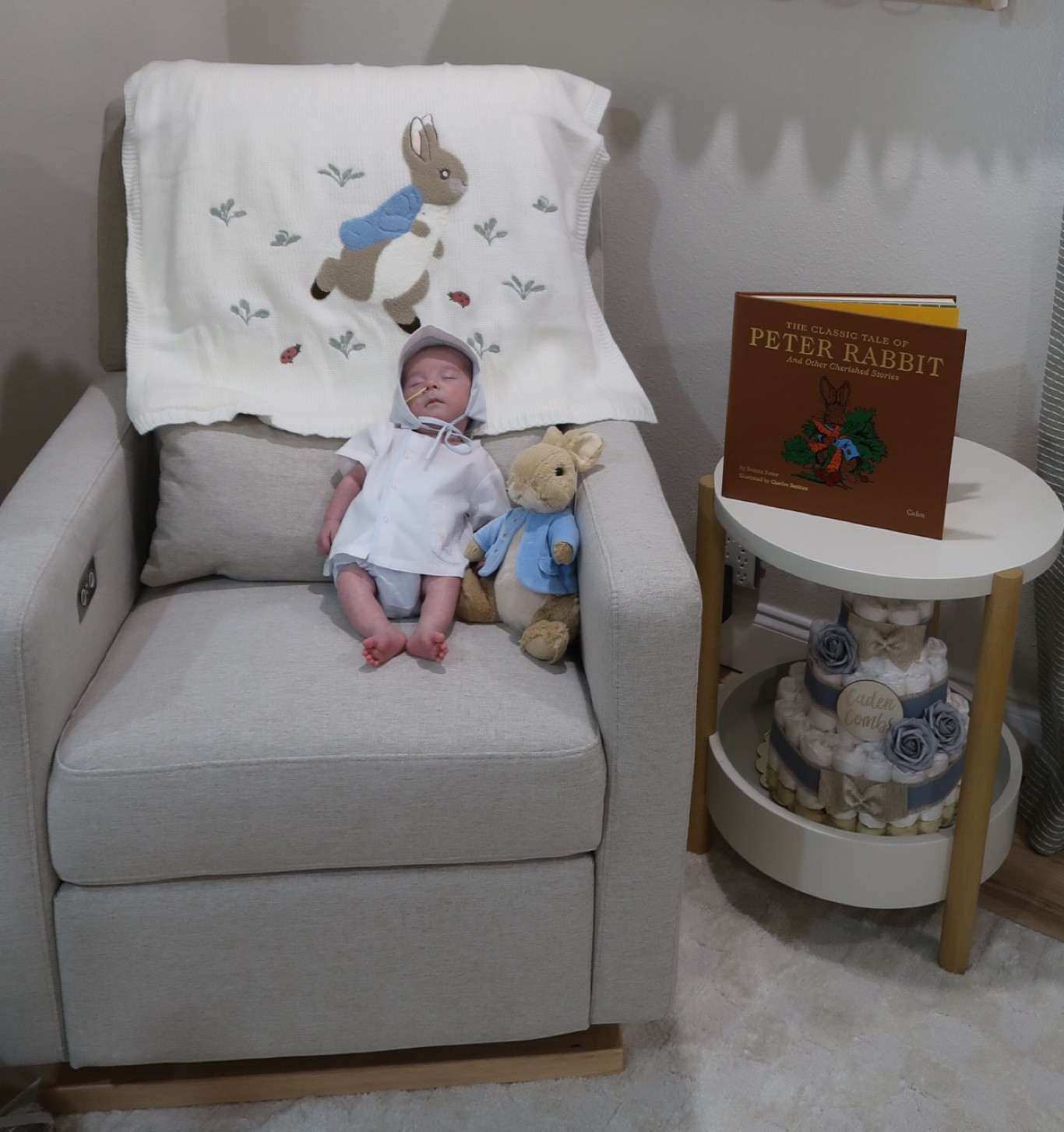 Easter blanket, custom Peter Rabbit book and plushy stuffy 

#LTKhome #LTKbaby #LTKbump