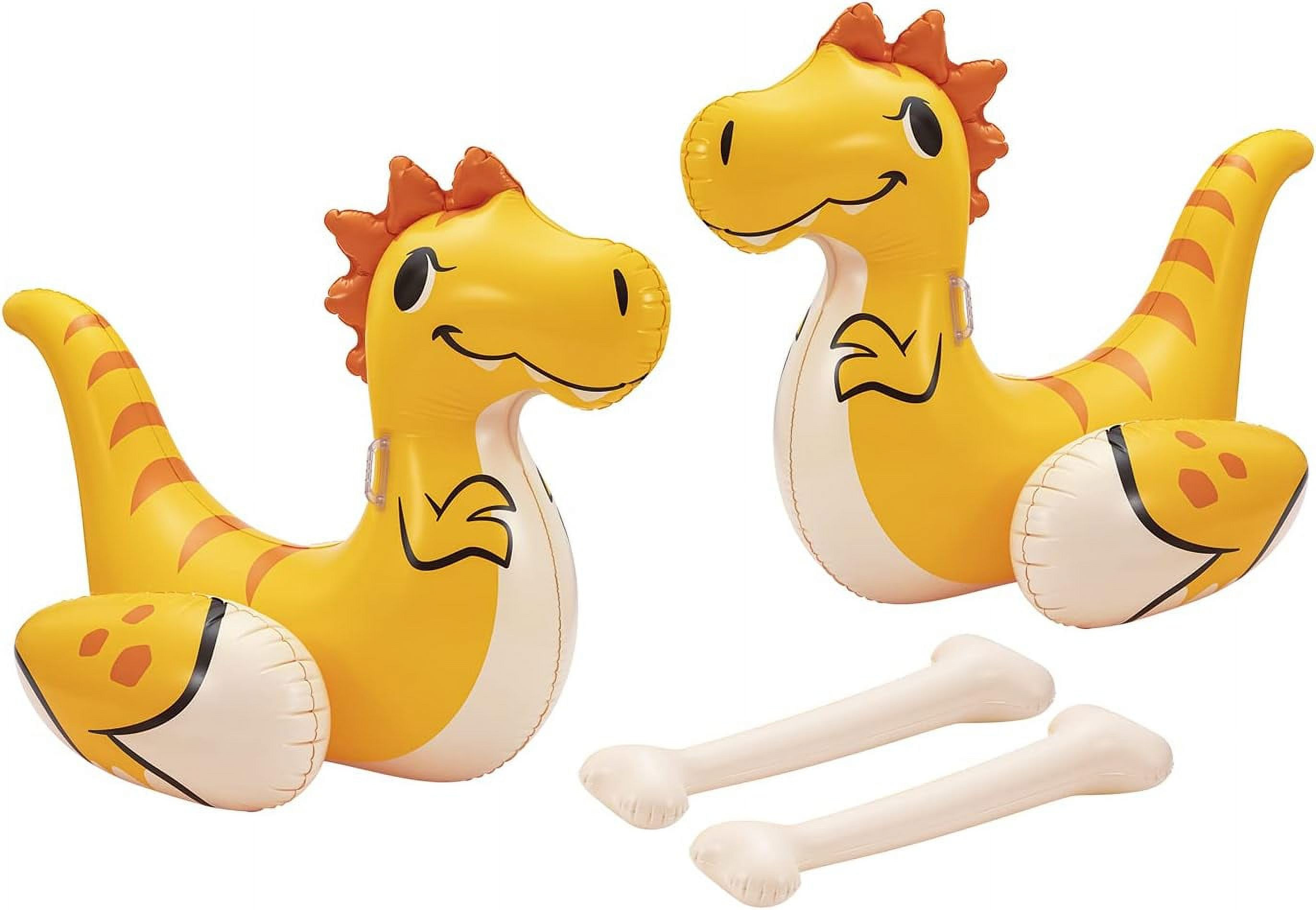 Inflatable Dinosaur Fight Pool Game - Includes 2 Ride-ons and Battle Sticks | Walmart (US)