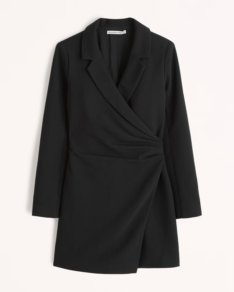 Wrap-Front Blazer Dress | Abercrombie & Fitch (US)