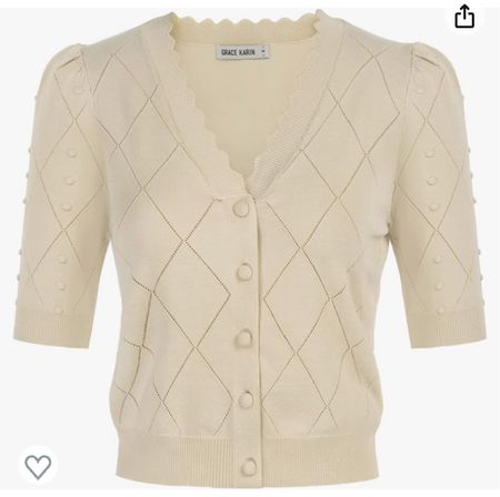 Fabulous  short sleeve cardigan for less than $20! Fall fashion. Fall photoshoot. Sweater weather. Amazon fashion find. Feminine top. Work wear. In the office  

#LTKfindsunder50 #LTKstyletip #LTKworkwear