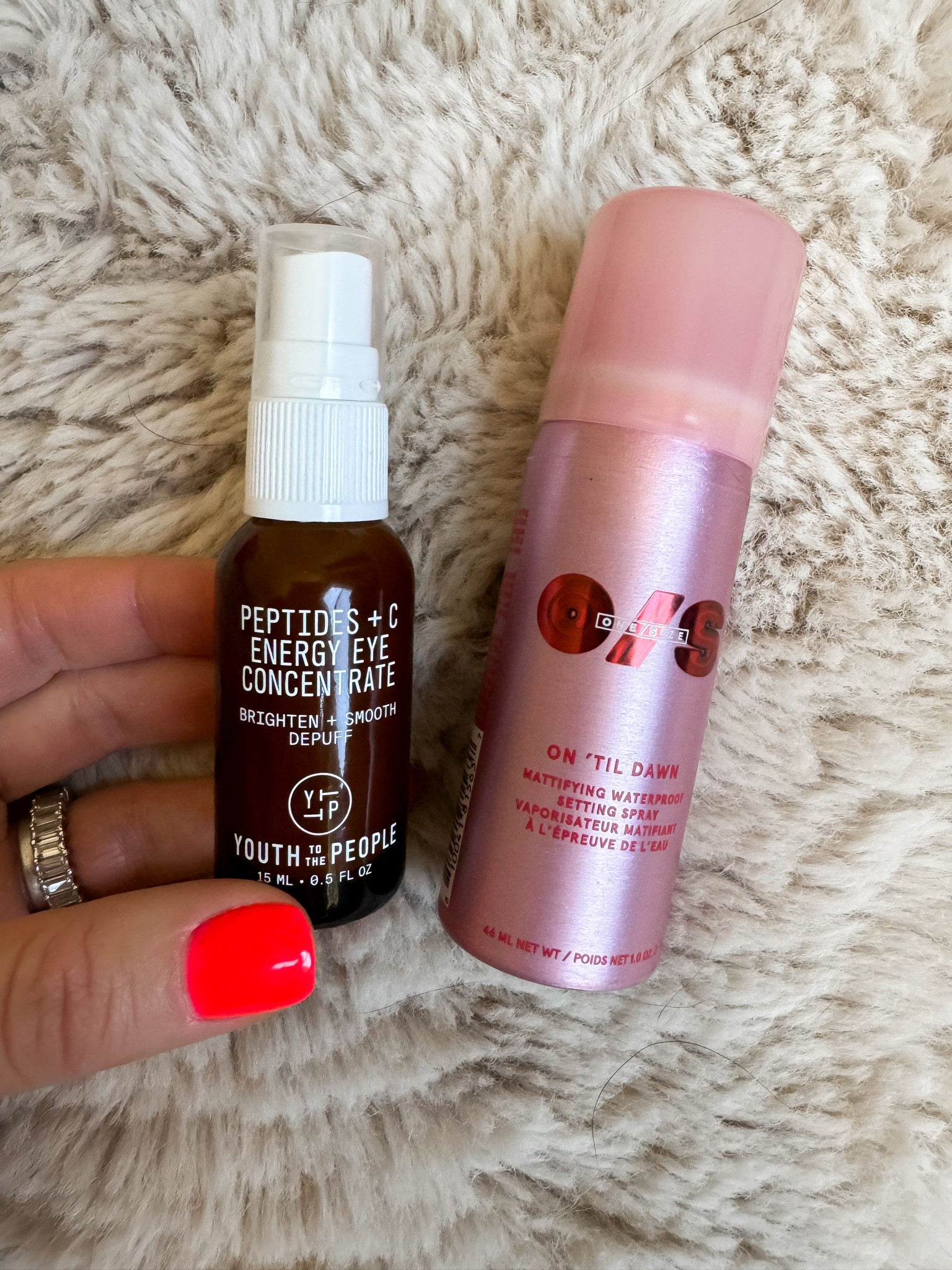 Depuffing smoothing eye cream 
All day makeup setting spray O/S 
Sephora sale 
Over 40 beauty and skincare 

#LTKbeauty #LTKover40 #LTKxSephora