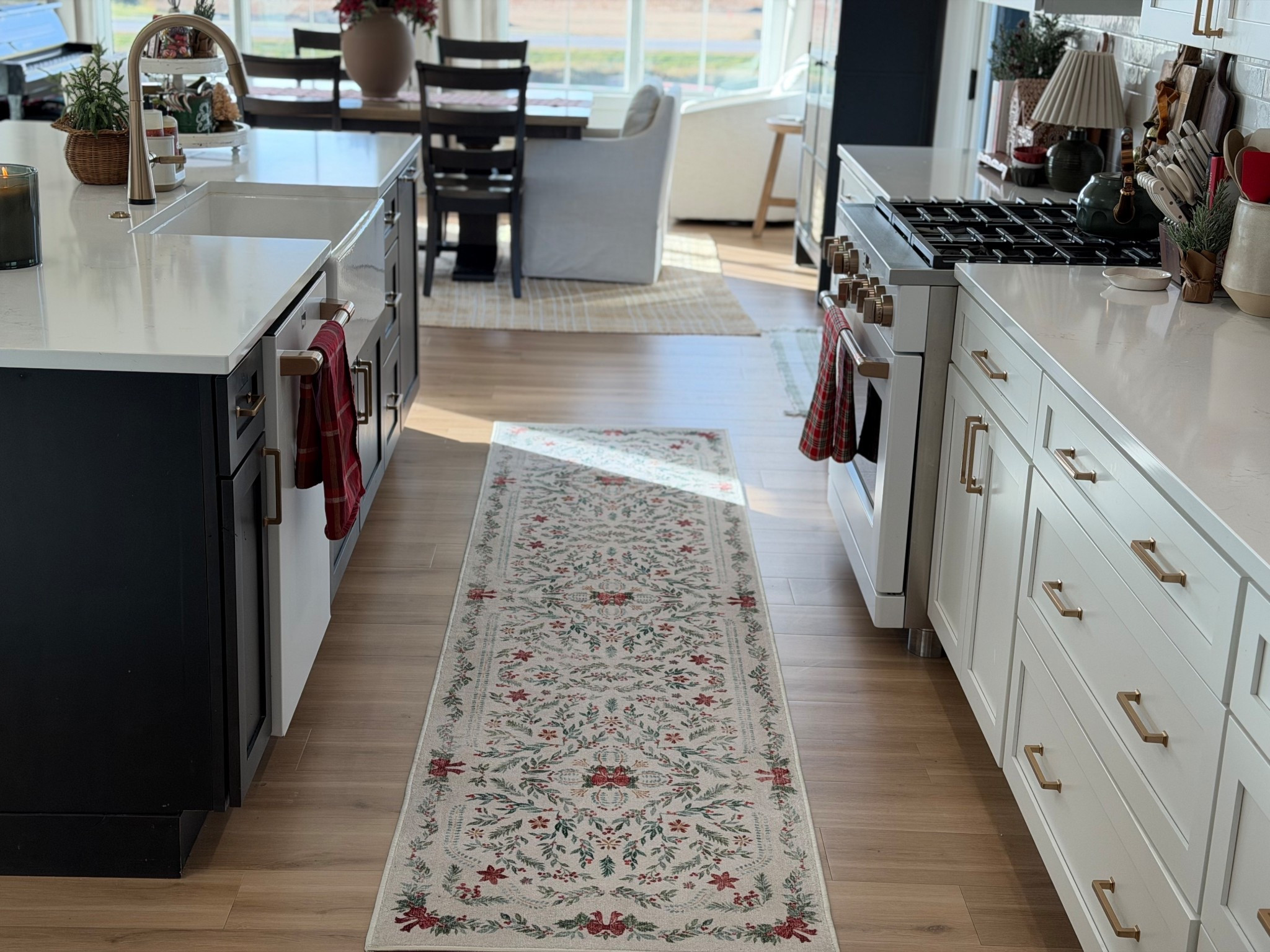 New Christmas runner in our kitchen.  It’s so soft and cute! 🎅🏼🥰

#LTKSeasonal #LTKHoliday #LTKHome