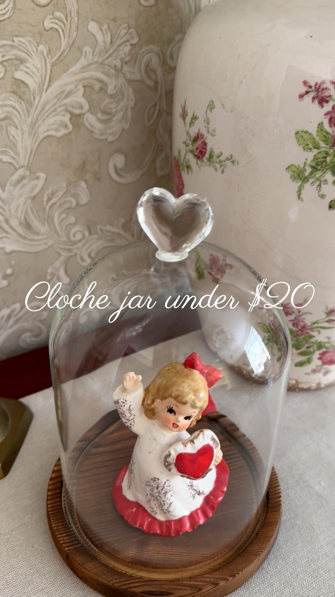 Cloche jar under $20 - also available in other styles 

#LTKSeasonal #LTKSaleAlert #LTKHome