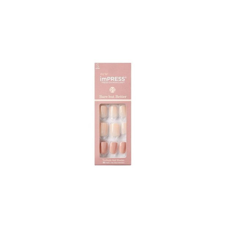 imPRESS Press-On Manicure Bare But Better Fake Nails - Simple Pleasure - 30ct | Target