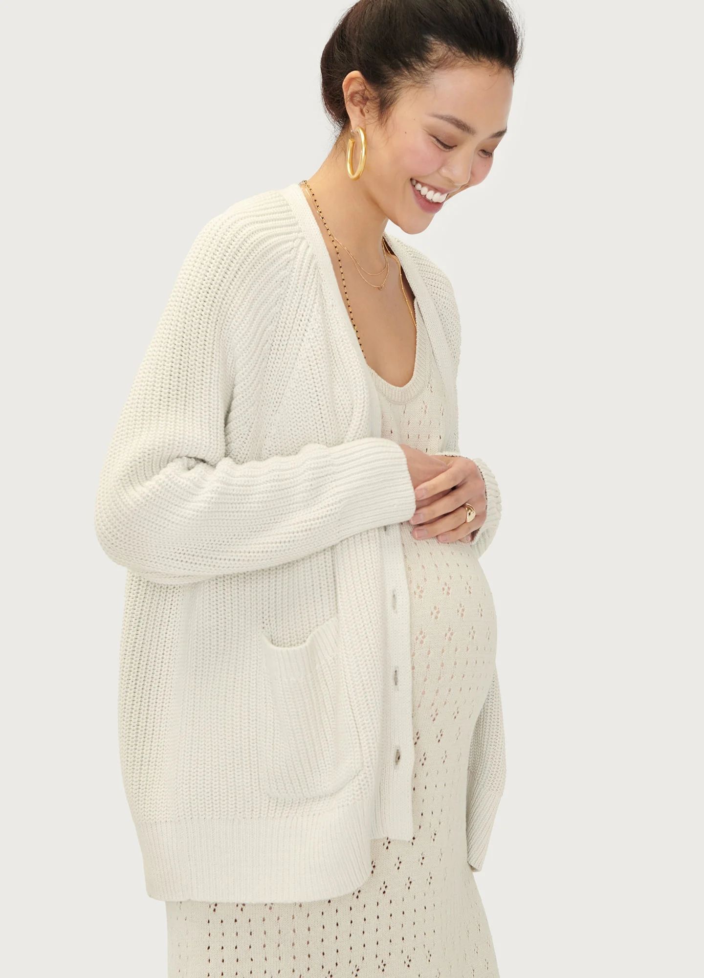 the cotton marlow cardigan | HATCH Collection