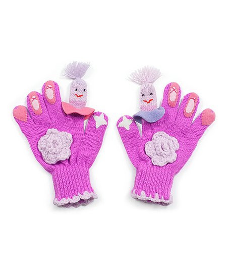 Kidorable Pink Ballet Gloves - Toddler & Girls | Zulily