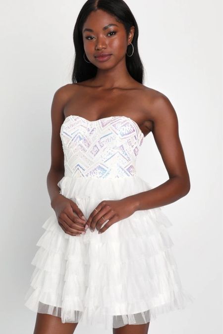 White dress. Cocktail dresses. Bachelorette party dress. 

#LTKfindsunder100 #LTKwedding #LTKstyletip