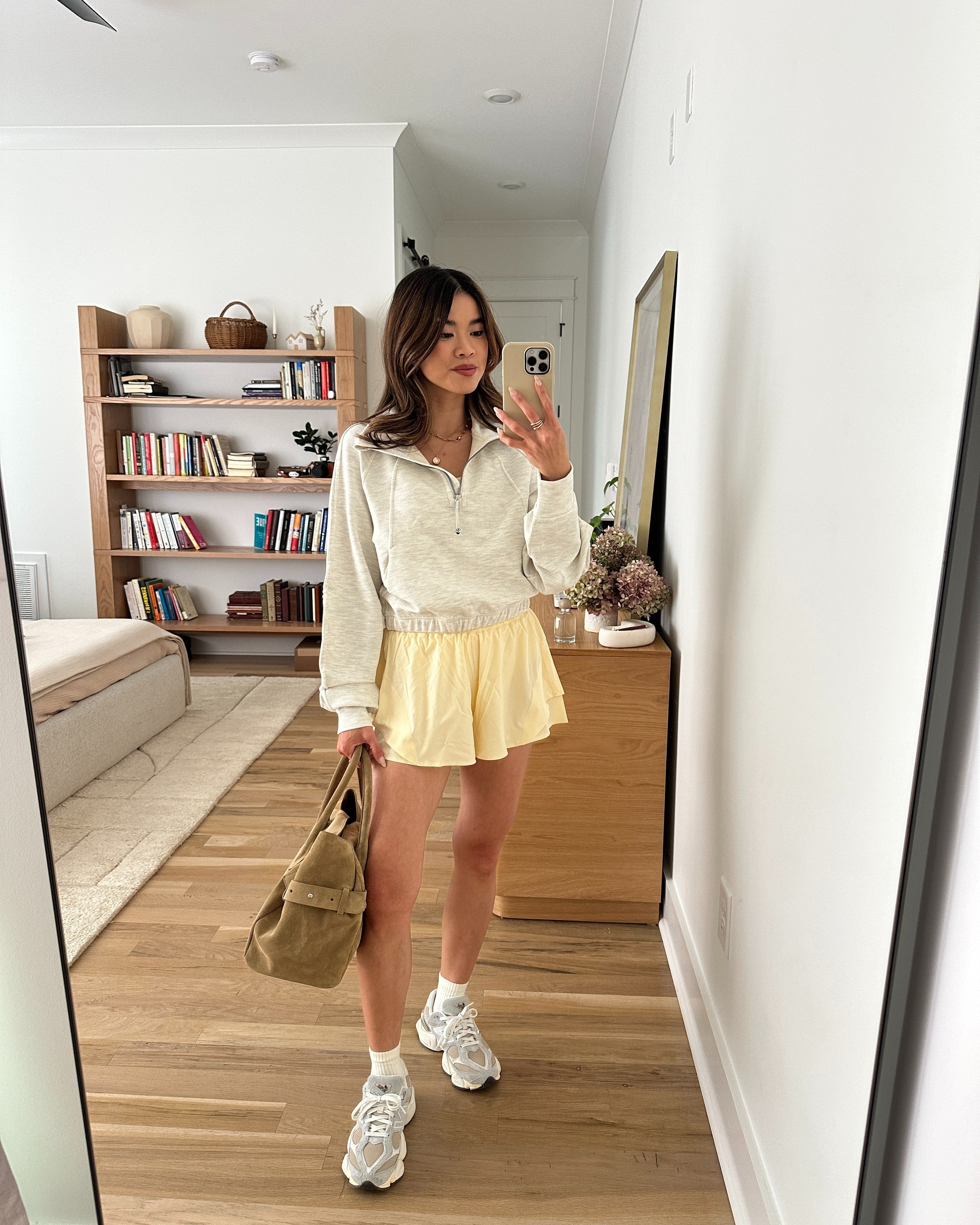 Sizing info: 
•butter yellow shorts size XS in butter cream 
•yellow tank size 4 in butter cream 
•zip up size small in heathered light ivory 

petite fashion, get dressed with me, outfit inspiration, ootd, nashville outfit, Nashville influencer, petite style, vacation style, casual outfits, mom style, petite pants, spring outfit, summer outfit, spring outfit inspo, spring outfit idea, spring top, spring style, spring tank, running tank, running shorts, summer tank, yellow shorts, lululemon, shorts, lululemon, workout outfit, 

 @lululemon 

#LTKTravel #LTKPetite #LTKActive