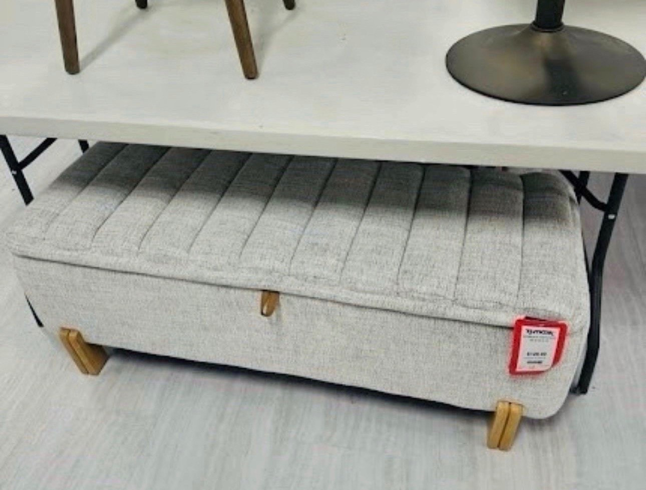 Stop the clutter at the door! Just spotted this stunning textured storage bench and I’m obsessed with the ribbed detailing and those chic light wood legs. It’s the perfect spot to hide away shoes or extra blankets while giving your entryway that high-end, designer feel for a fraction of the price.

#LTKHome