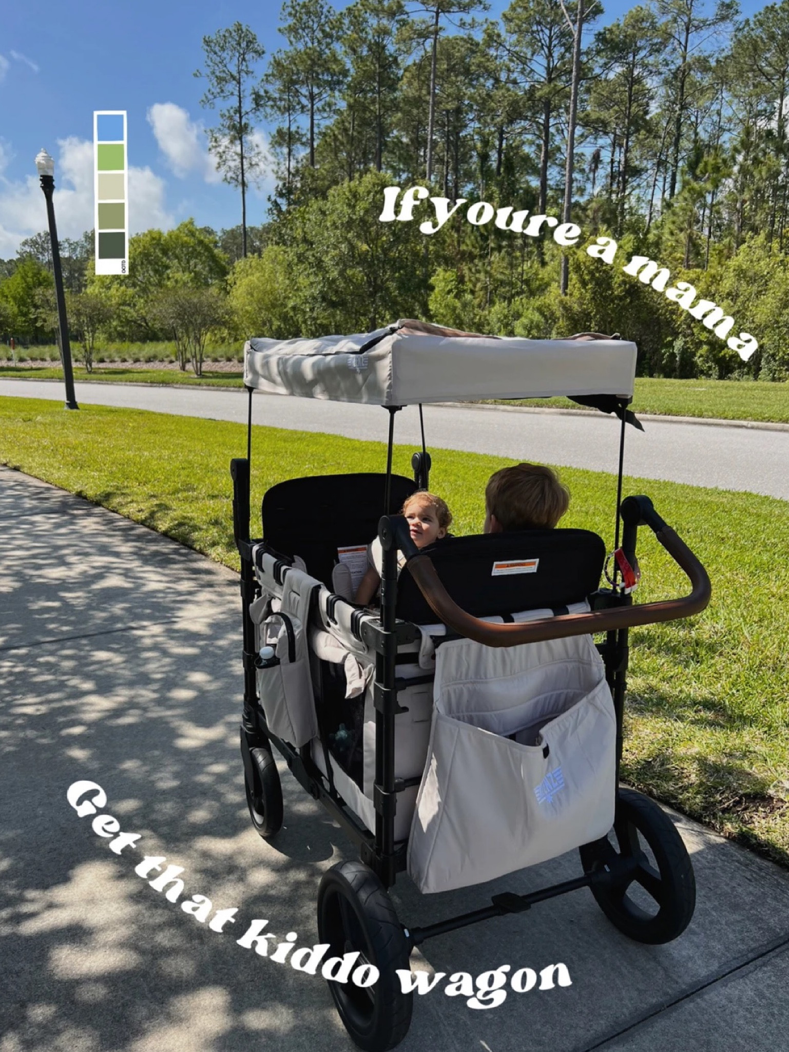 I cannot recommend it enough. This wagon is from the band keenz, but honestly just having any type of wagon makes life easier because it makes going on grass or sand so much easier than regular strollers.  Plus you can throw all of their stuff in there and you know us moms always have a bunch of sweaters, snacks, toys, and random stuff everywhere so you know what I mean.  Definitely get one thank me later.❤️🫶🏽#lemon8review #moms #kids #kidsactivities #momsoftiktok #momsofinstagram  

#LTKbaby #LTKGiftGuide #LTKfamily