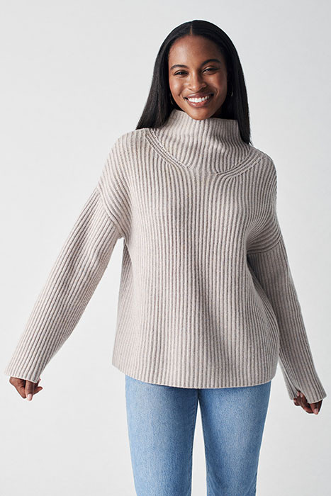 Faherty BEDFORD TURTLENECK MARBLE | Otrium US