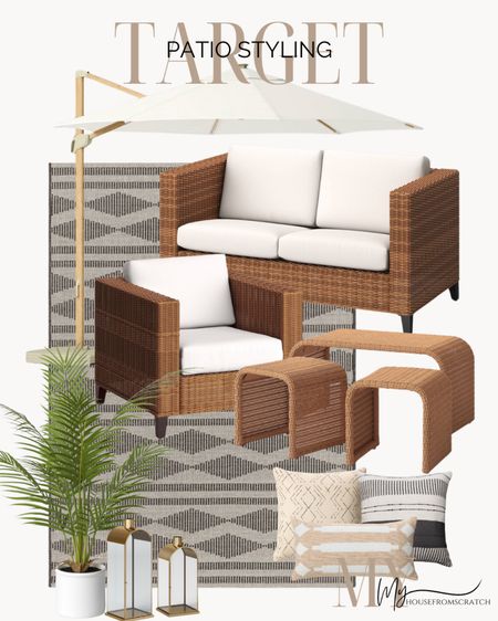 Target home, target outdoor, outdoor furniture, outdoor rug, outdoor decor 

#LTKsalealert #LTKSeasonal #LTKhome