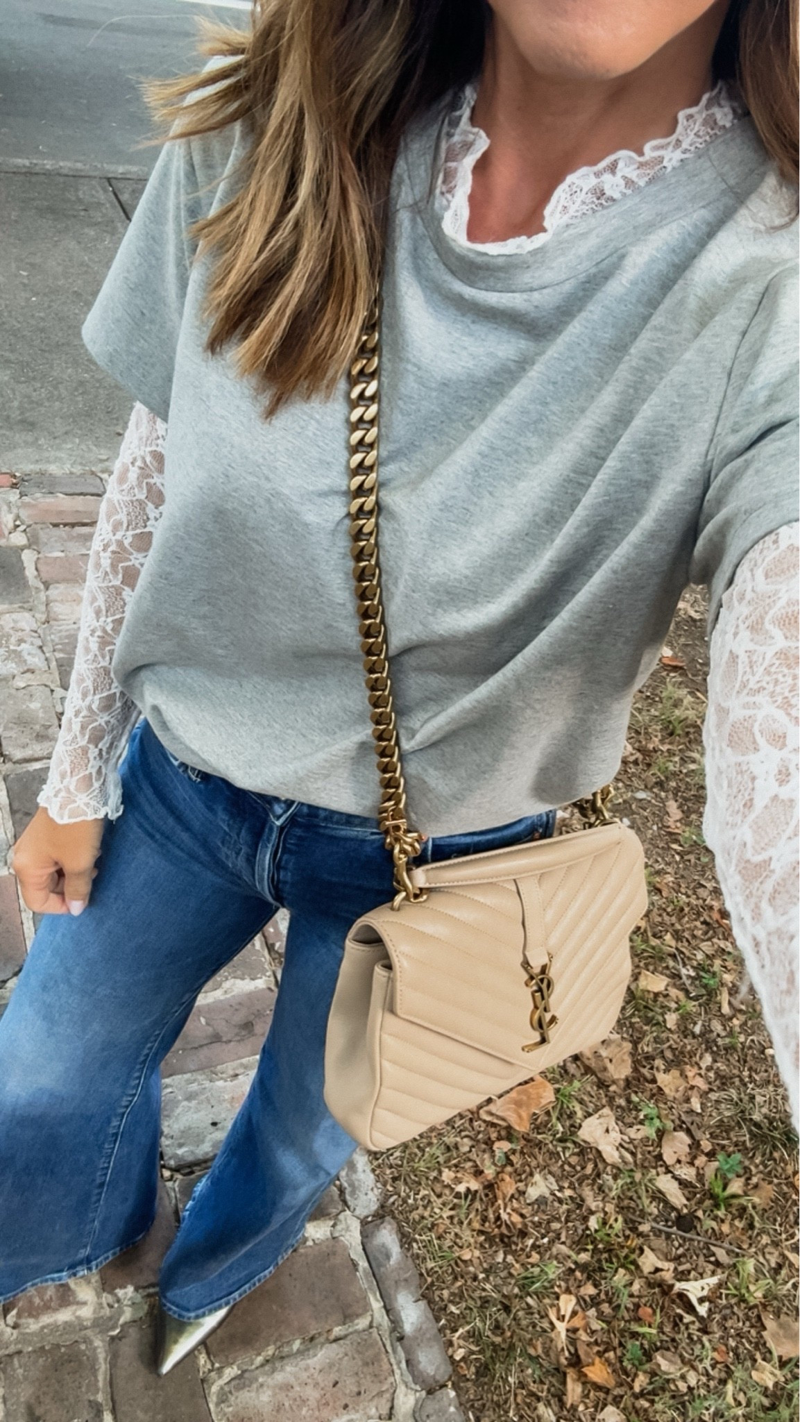 Ootn. Dinner and heading out on the campus town. 
XS tee
Jeans tts

#LTKootd #LTKmomlife