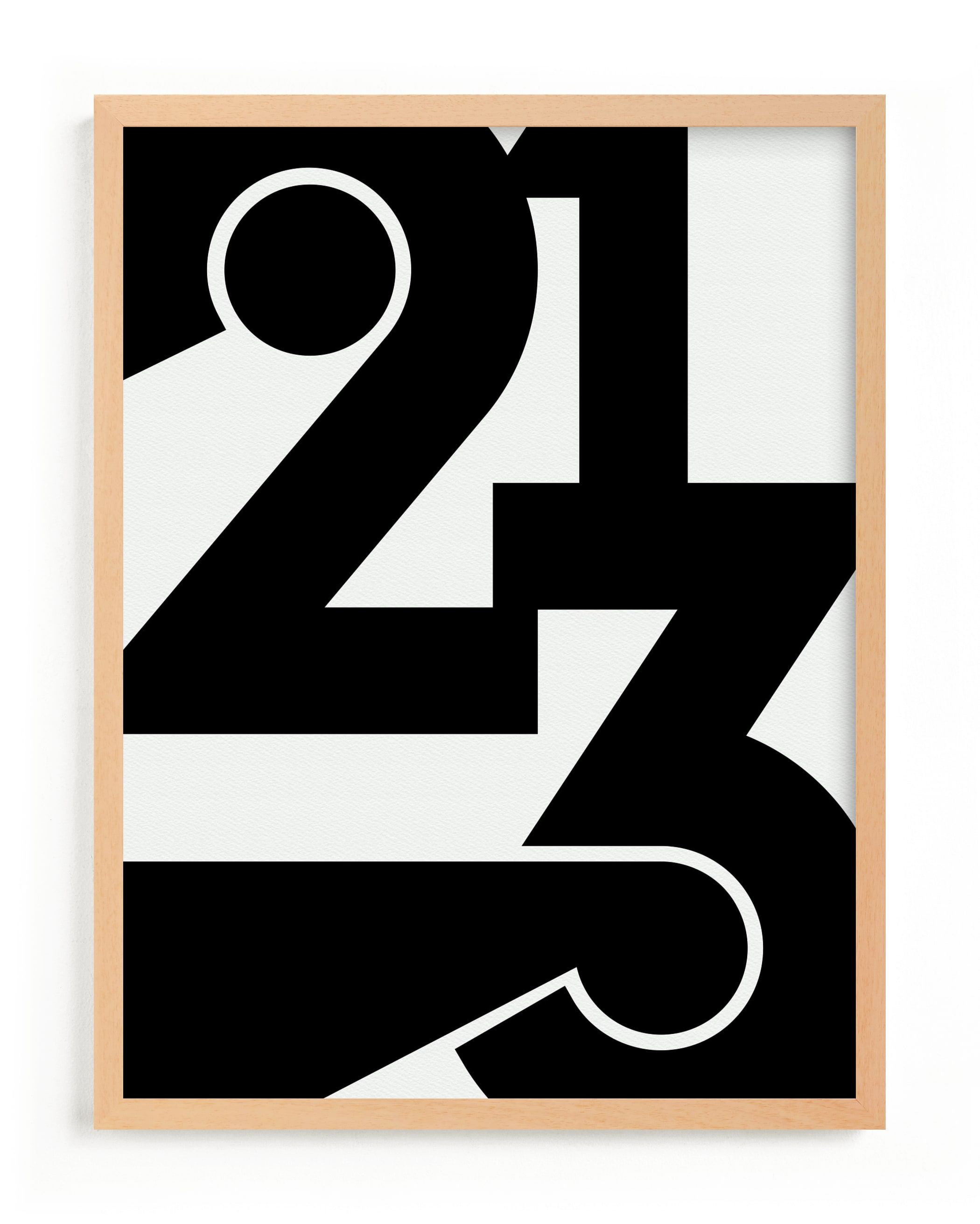 "LA  213" - Graphic Limited Edition Art Print by Jennifer Morehead. | Minted