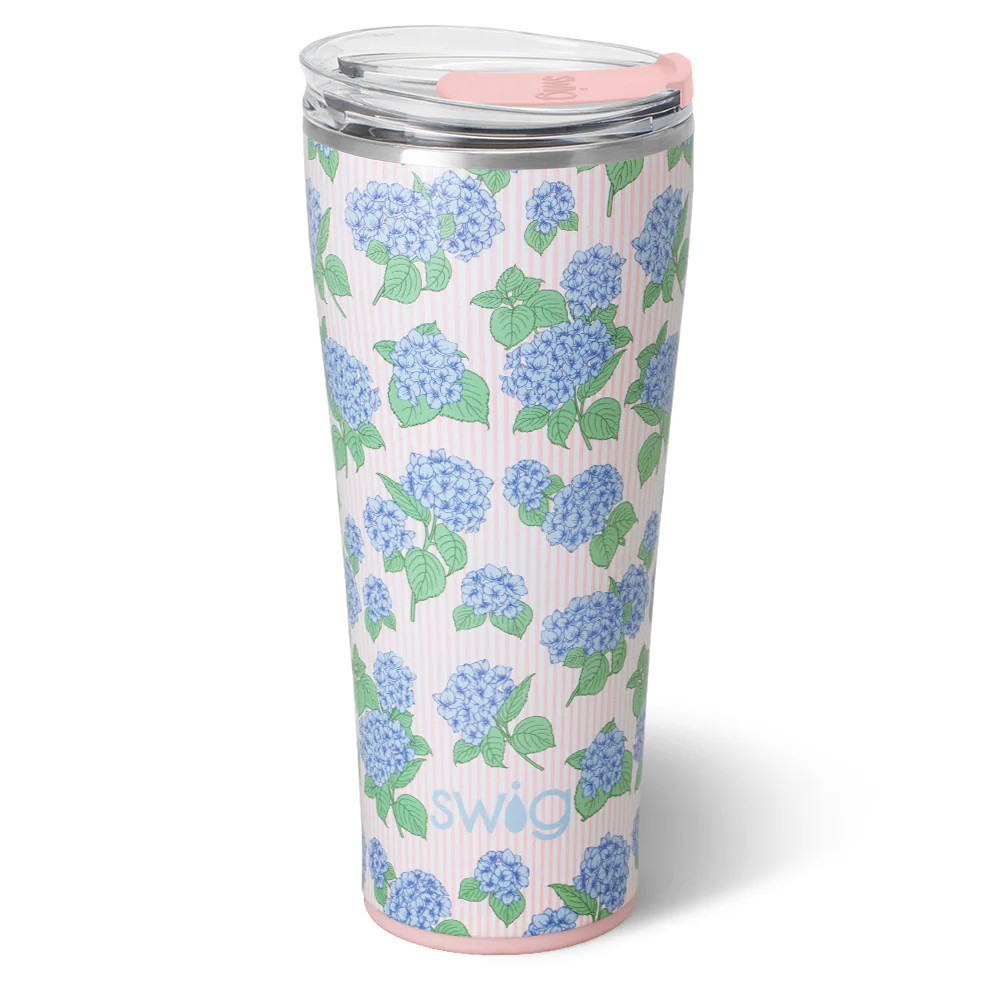 Hydrangeas Tumbler 32oz | Swig Life