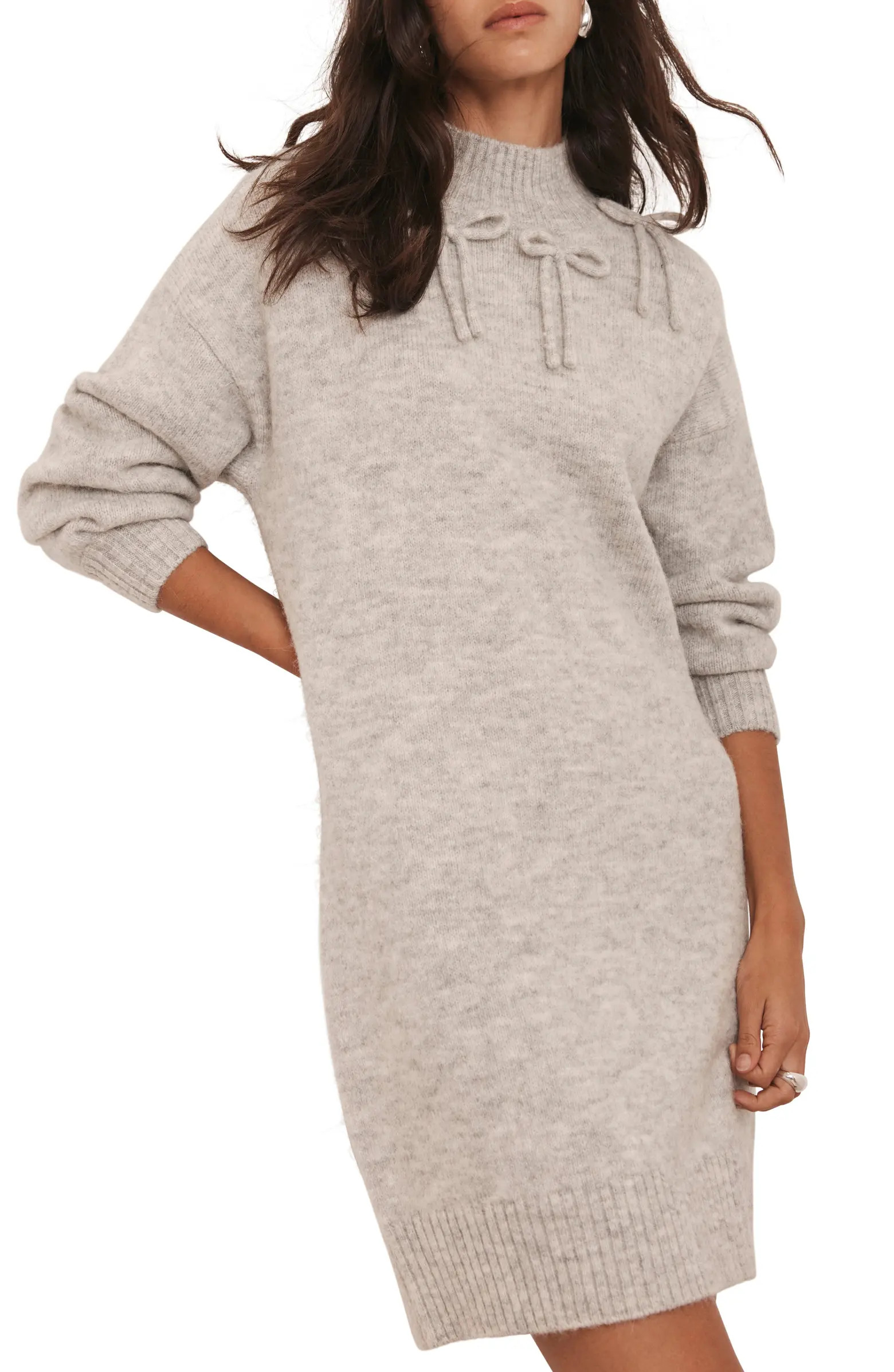 Knit Bow Jumper Dress | Nordstrom