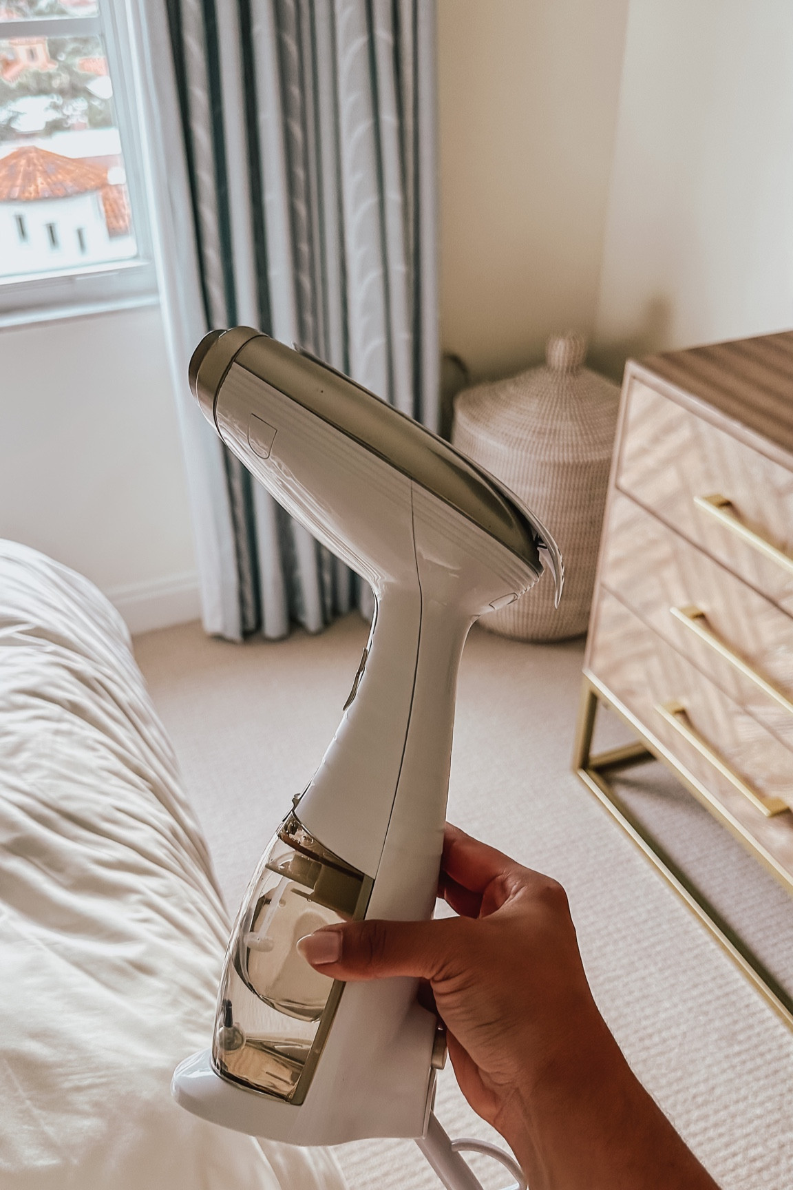 The best steamer! Steams in minutes 🤍 #steamer #amazon #amazonfind 

#LTKhome #LTKFind #LTKunder50