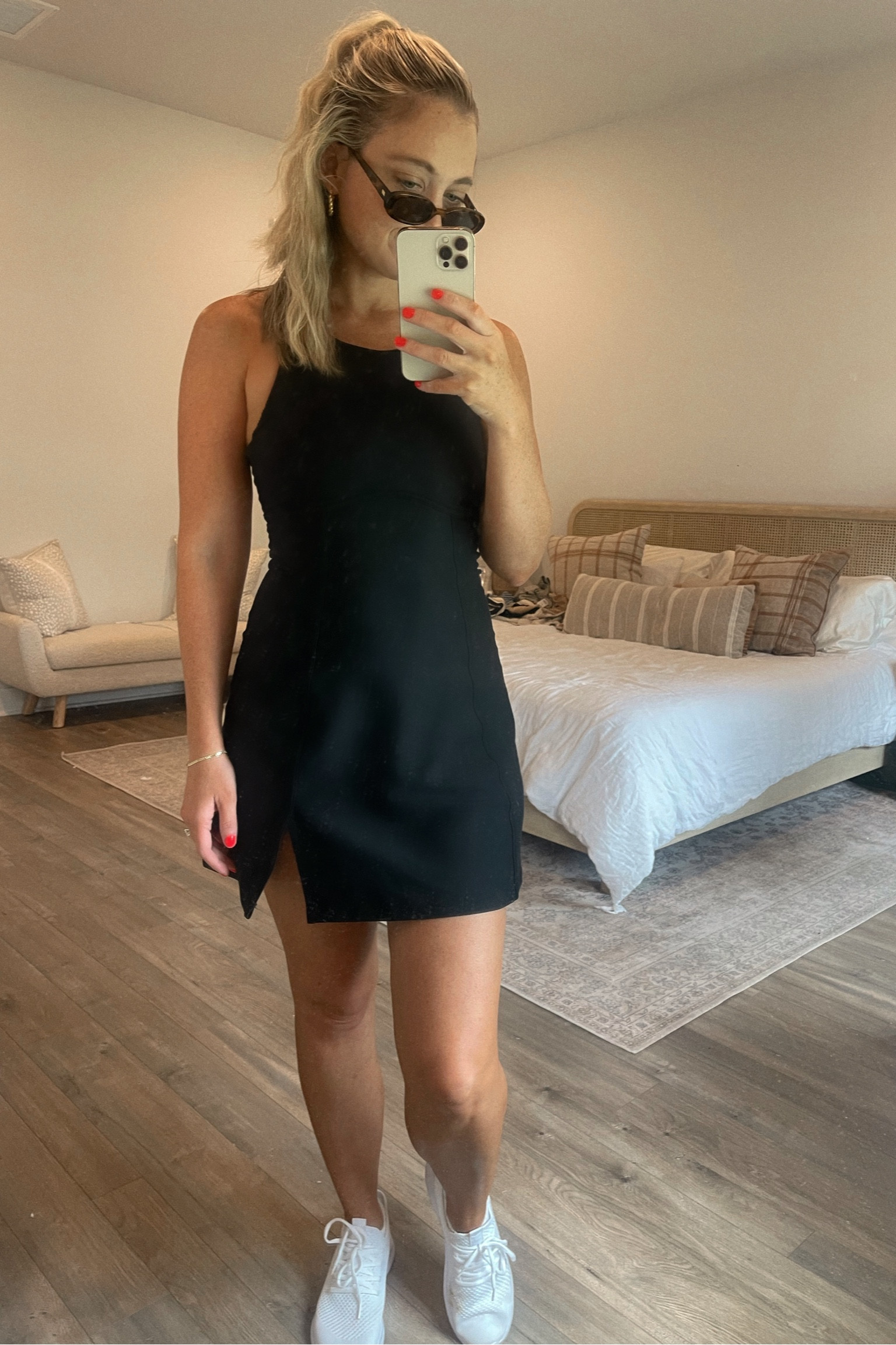 Into tennis dresses lately and this dress is all the hype 🖤 

#LTKFitness #LTKSummerSales #LTKActive