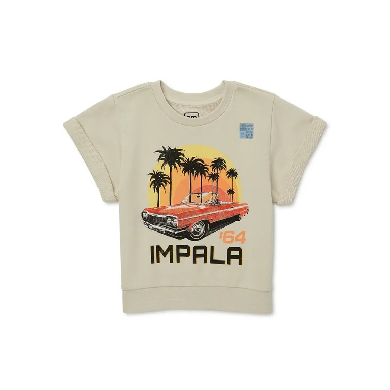 Chevrolet Toddler Boys Chevy Impala Graphic T-Shirt with Short Sleeves, Sizes 12M-5T | Walmart (US)