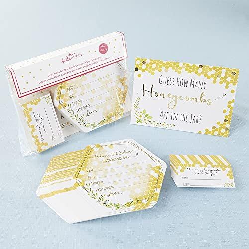 Kate Aspen Sweet as Can Bee Party Invitation and Thank You Cards, One Size, Yellow | Amazon (US)