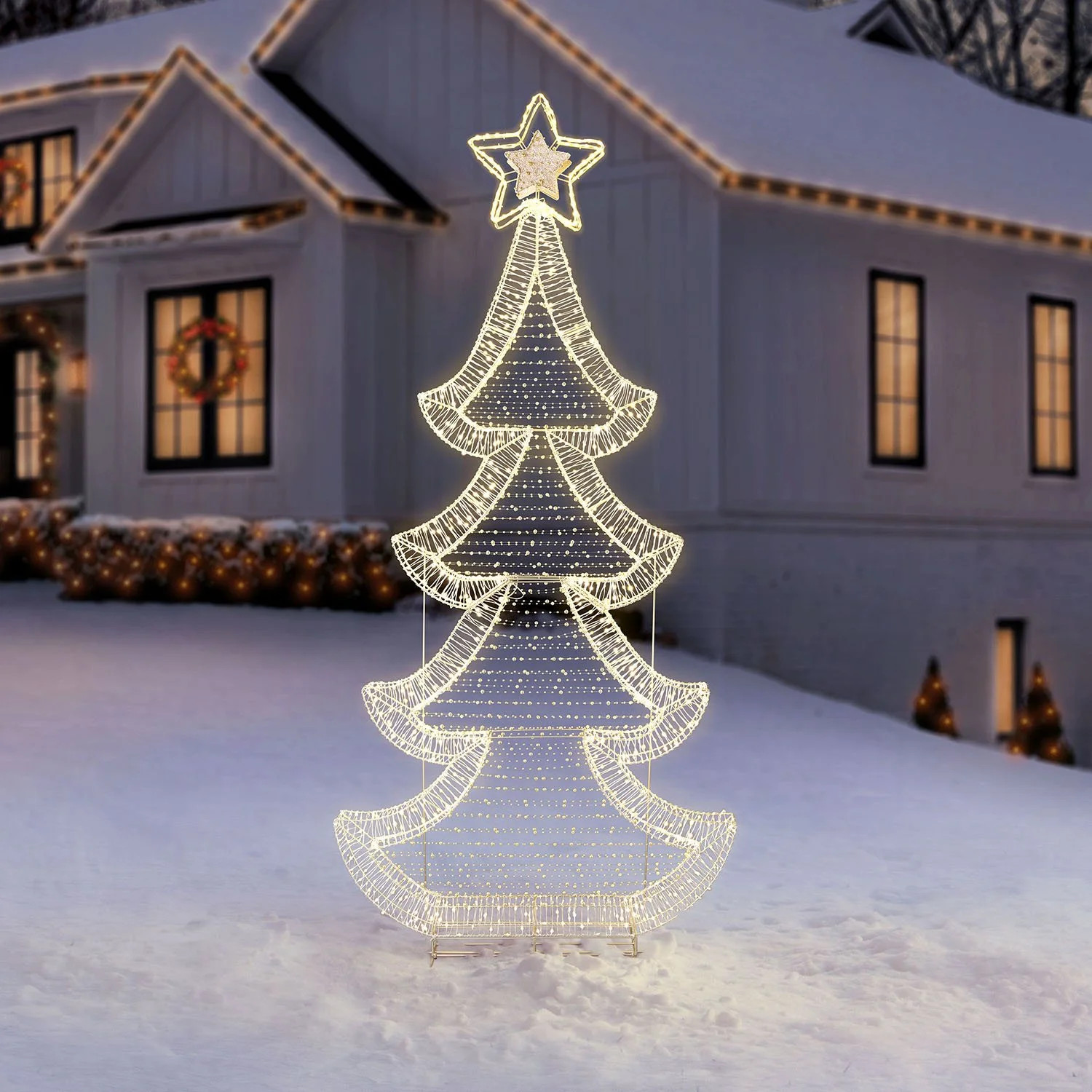Member's Mark 86" Pre-Lit Twinkling Tree | Sam's Club