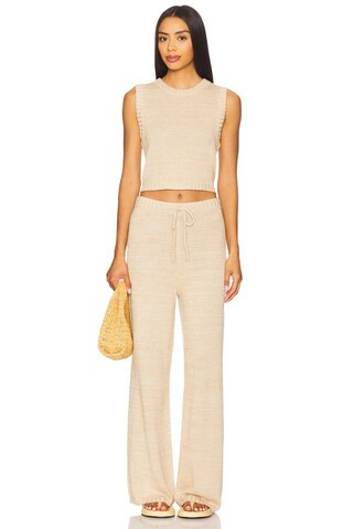 LSPACE En Route Top in Heather Oatmeal from Revolve.com | Revolve Clothing (Global)