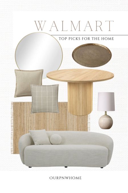 Top picks for the home at Walmart!

Neutral home, modern sofa, neutral couch, fluted dining table, pedestal dining table, wood table lamp, neutral throw pillows, round wall mirror, gold wall mirror, jute area rug, natural fiber rug, living room furniture, reeded dining table, ribbed dining table

#LTKSeasonal #LTKStyleTip #LTKHome