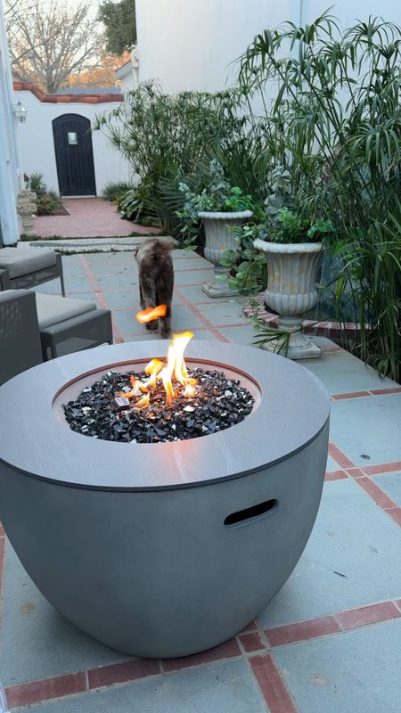 Got this #firepit for Christmas and am obsessed! 

#LTKhome #LTKSeasonal
