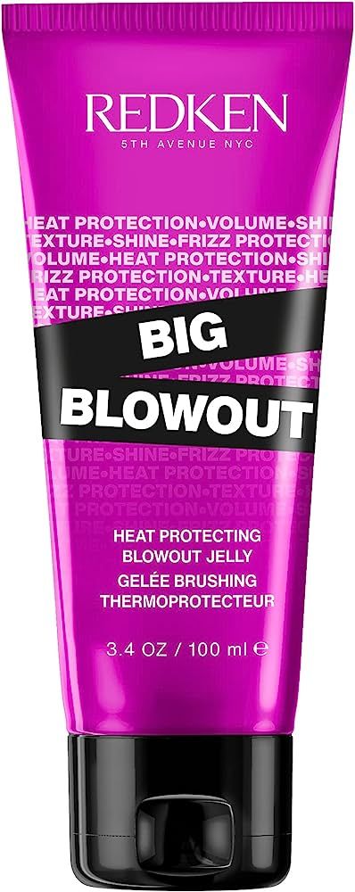 Redken Big Blowout Heat Protection Jelly Serum for All Hair Types | Volume for Fine Hair | Blowdr... | Amazon (US)