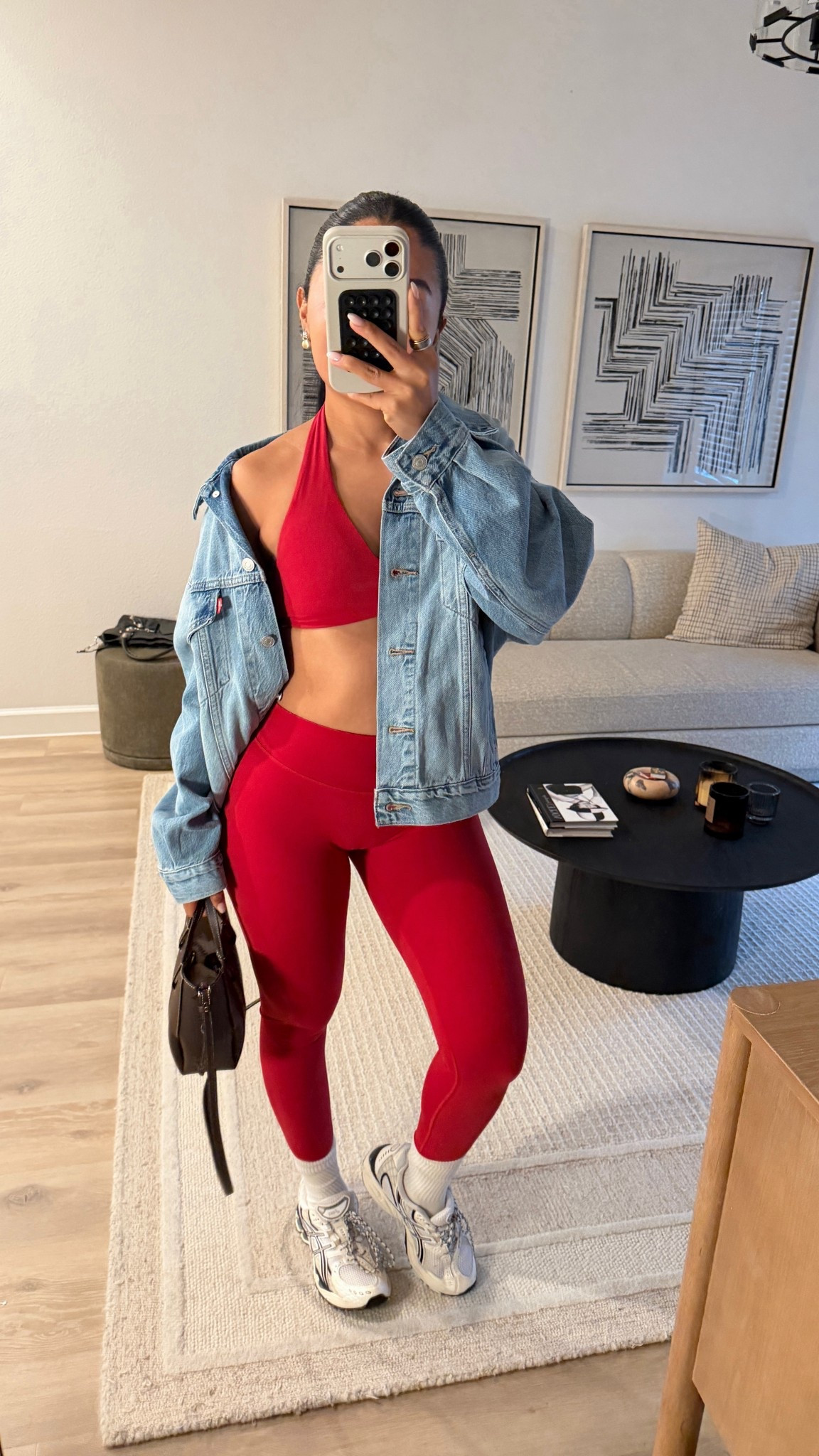 Red today!🍓🍓 size smalls in set + medium jacket!