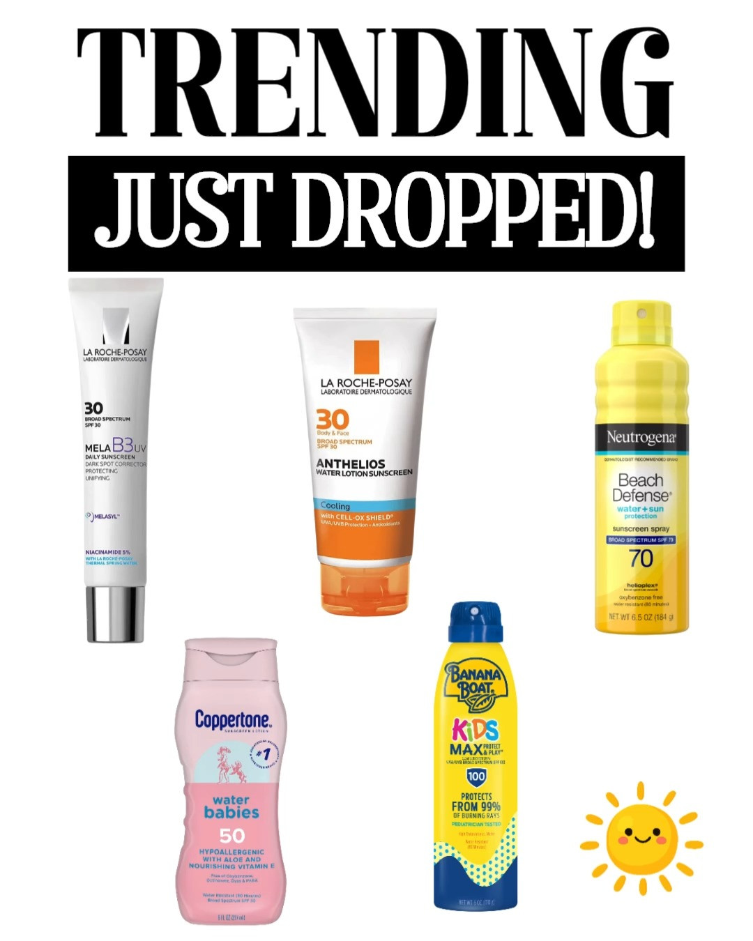Ready for summer? ☀️🌴 Protect your glow with the best sunscreens for your face, body, and kids—all must-haves for sunny days, beach trips, and everyday protection! From lightweight face SPF that layers perfectly under makeup to hydrating body formulas and gentle options for little ones, these picks keep your skin safe, smooth, and glowing all season long 🧴✨

#LTKBeauty #LTKSummer #LTKFamily #LTKSkincare #LTKMustHaves 

 #LTKSeasonal #LTKBeauty #LTKKids