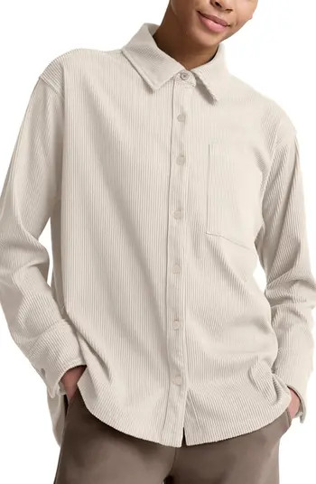 Breathe Easy Corduroy Button-Up Shirt | Nordstrom