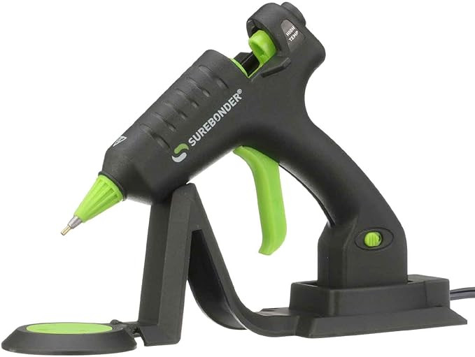 Surebonder Cordless/Corded High Temperature Mini Hot Glue Gun With Detail Tip, 20 Watt, Recharge ... | Amazon (US)