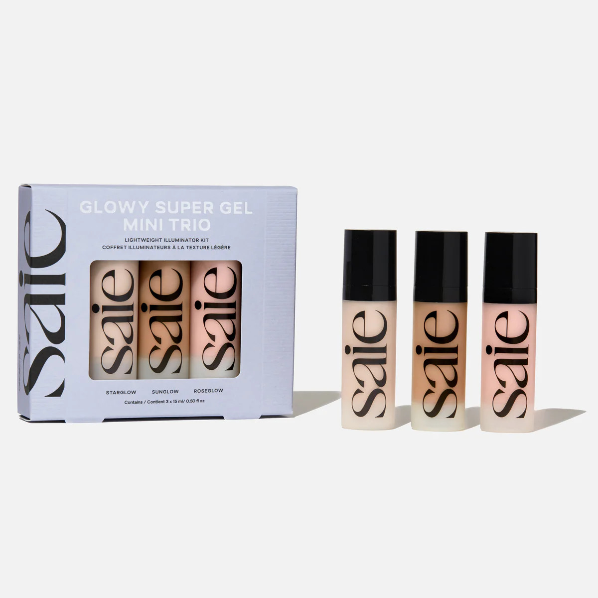 Mini Glowy Super Gel™ Trio | Saie