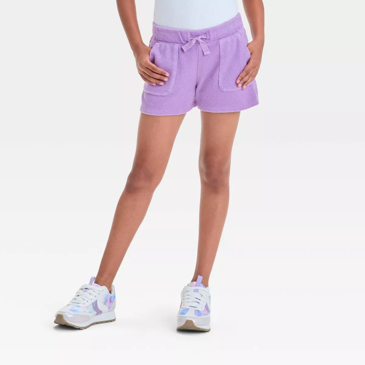Girls' Pull-On Terry Shorts - Cat & Jack™ | Target