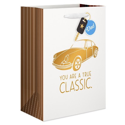 Large Father's Day Gift Bag, True Classic 1 Bag 13"x10" | Target