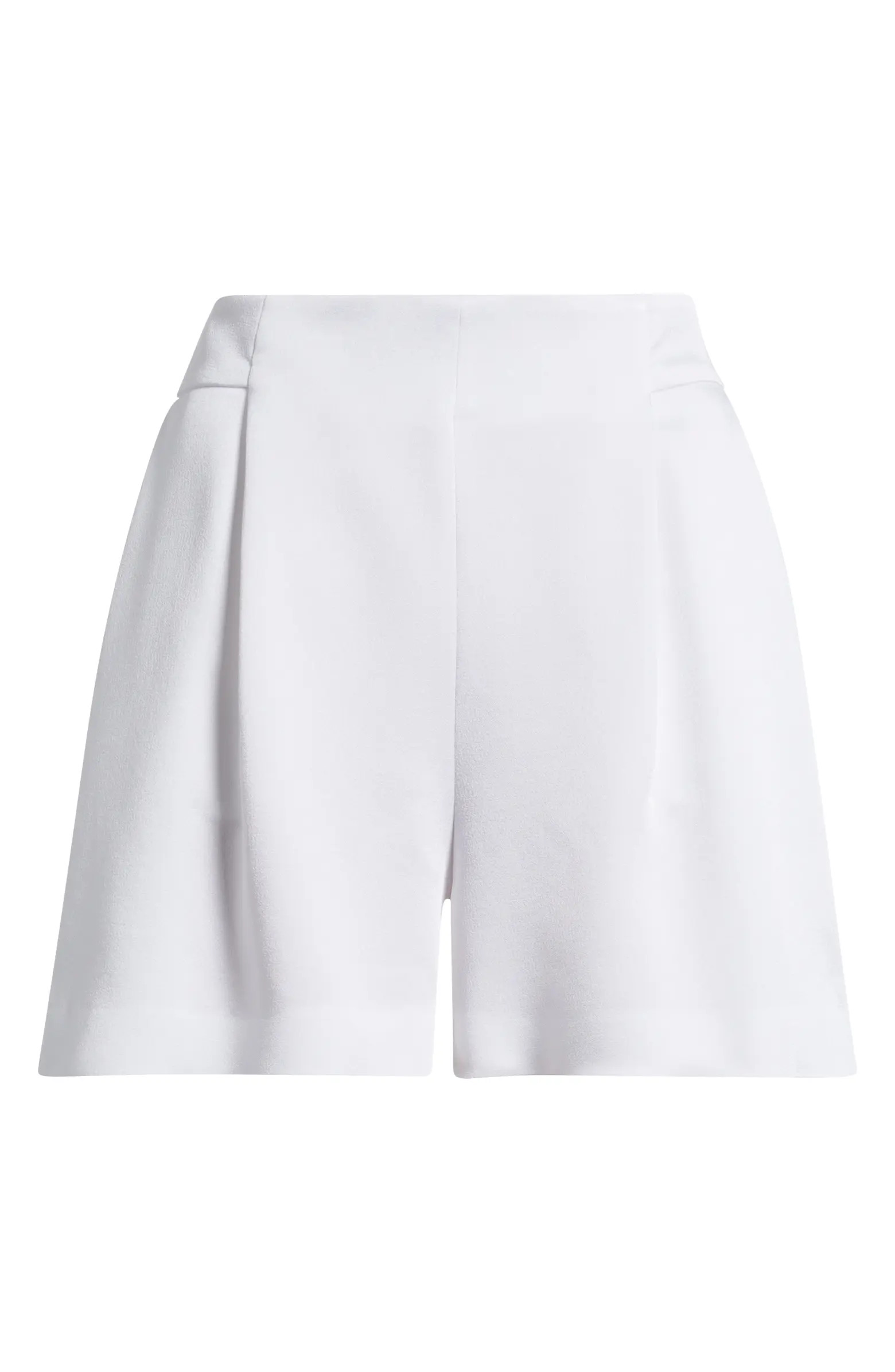 BOSS Tulania Pleated High Waist Shorts | Nordstrom | Nordstrom