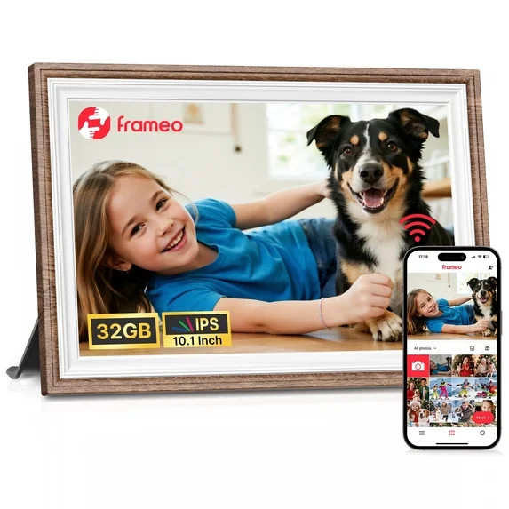 10.1inch Digital Picture Frame, NUSICAN WiFi Frameo Digital Frame for Photos & Videos 1280 x 800 ... | Walmart (US)