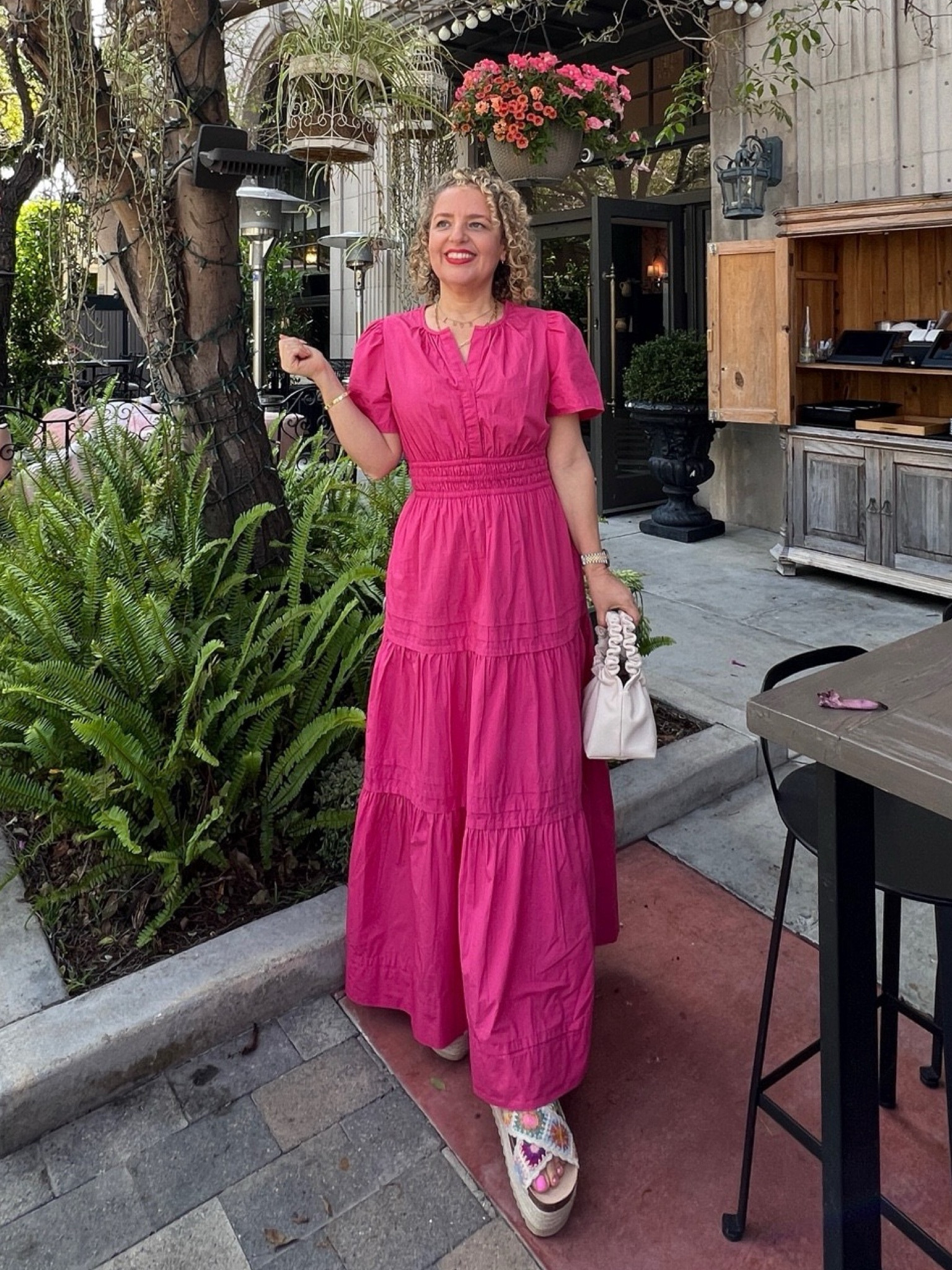 Summer Dress

Maxi dresses are a standout summer dress trend for 2024, embracing bold colors like this striking lipstick pink. This vibrant style is perfect for making a statement. 

Wearing size small, true to size (tts).

Style it with crochet sandals  



#LTKFindsUnder100 #LTKBacktoSchool #LTKWorkwear