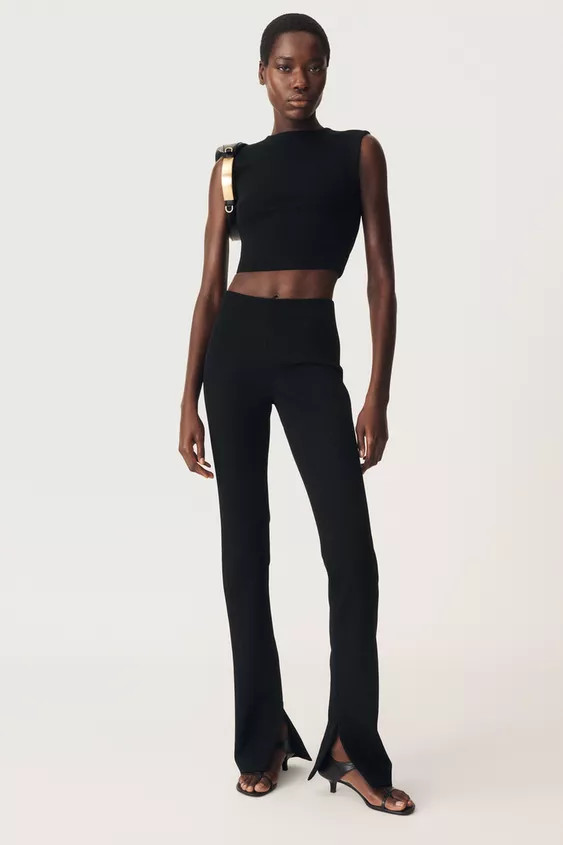 BUCKLED CROP TOP 50TH ANNIVERSARY | Zara US