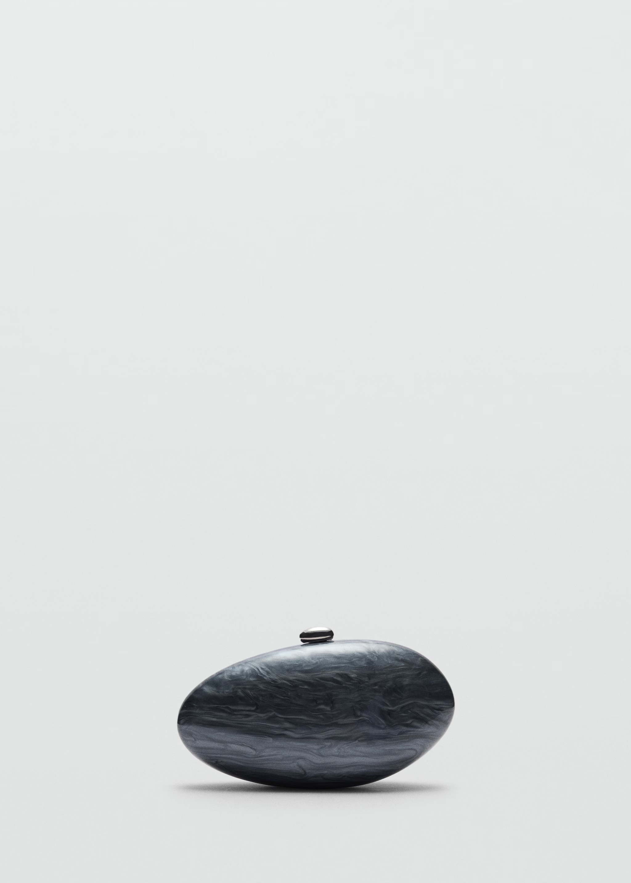 Pearl-effect clutch bag - Woman | MANGO United Kingdom | MANGO (UK)