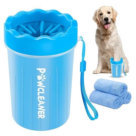 Dog Paw Cleaner, Washer, Buddy Muddy Pet Foot Cleaner for Small Medium Large Breed Dogs/Cats (wit... | Amazon (US)