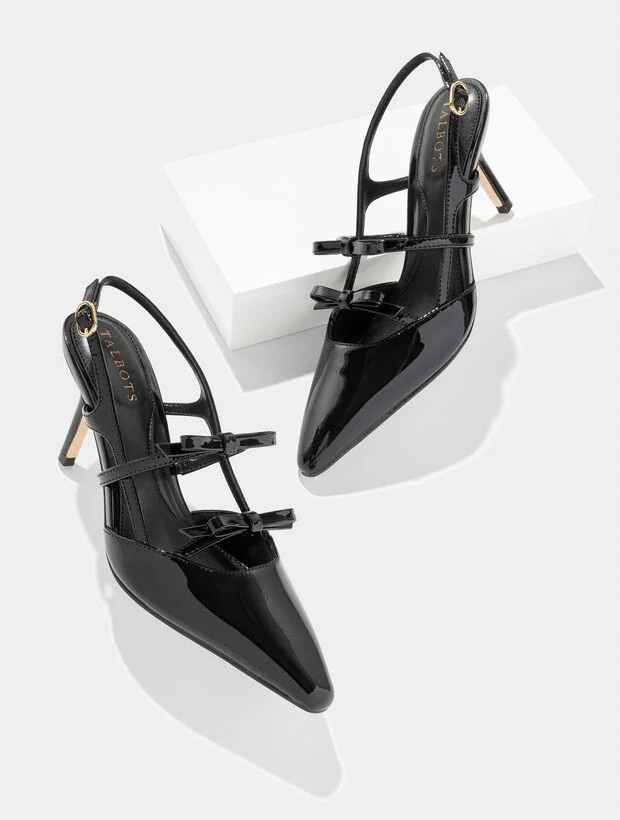 Libby Slingback Patent Leather Pumps | Talbots