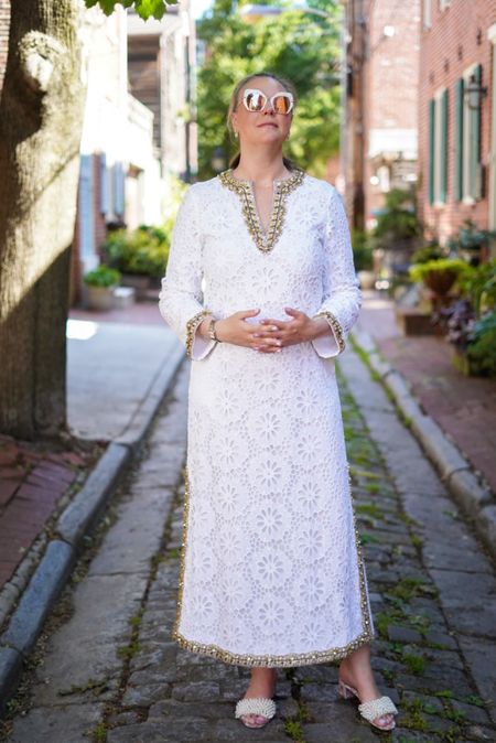 This white Tory Burch caftan, have you seen anything chicer? 

#LTKMidsize #LTKGiftGuide #LTKSeasonal