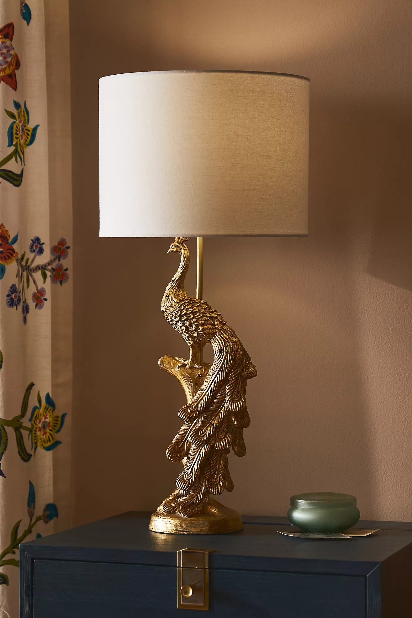 Pavo the Peacock Table Lamp | Anthropologie (US)