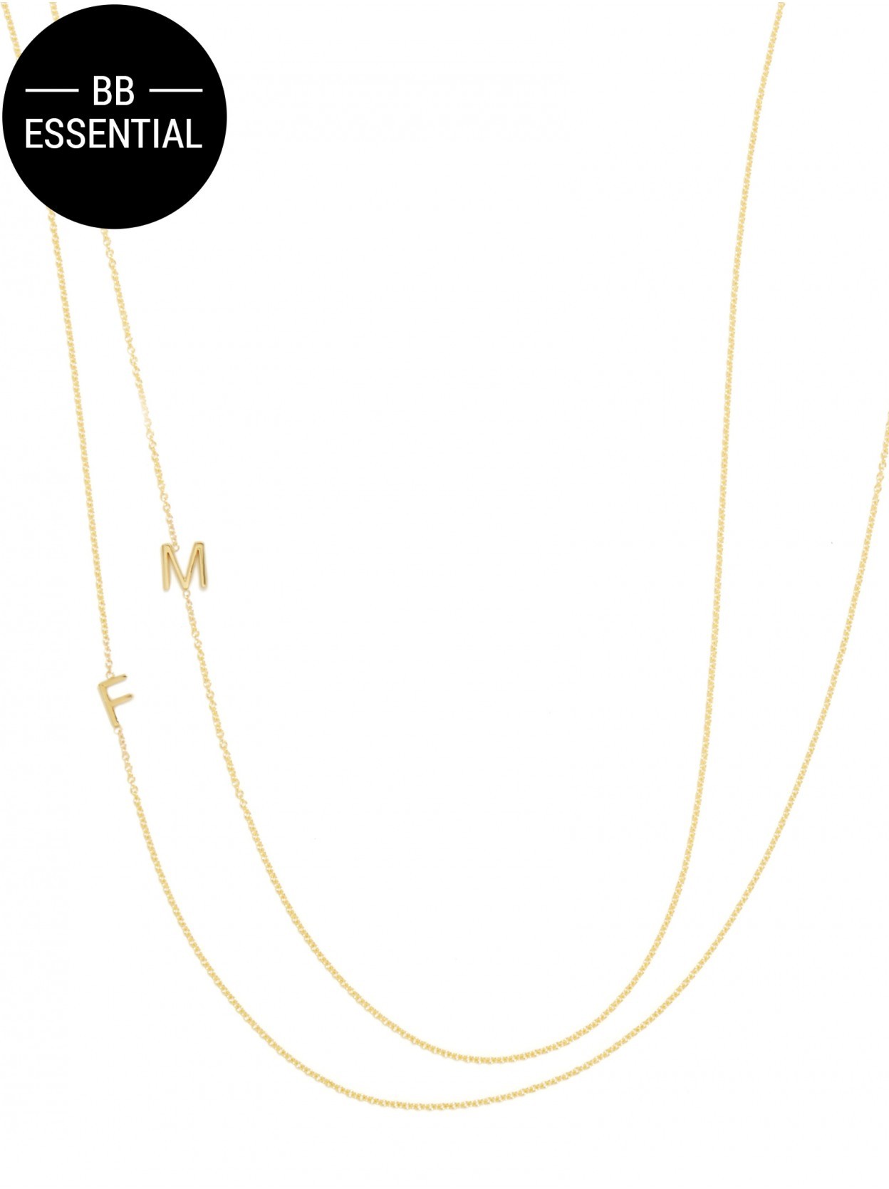 Maya Brenner Asymmetrical Character Necklace | BaubleBar (US)