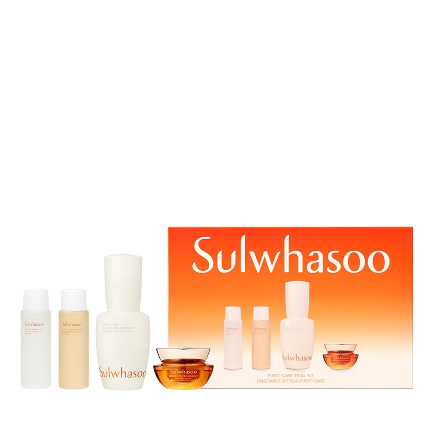 Sulwhasoo First Care Trial Kit: Daily Essentials Set, 3.37 Fl. Oz. (Packaging May Vary) | Amazon (US)