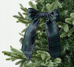 Plaid Bow Clip | Pottery Barn (US)