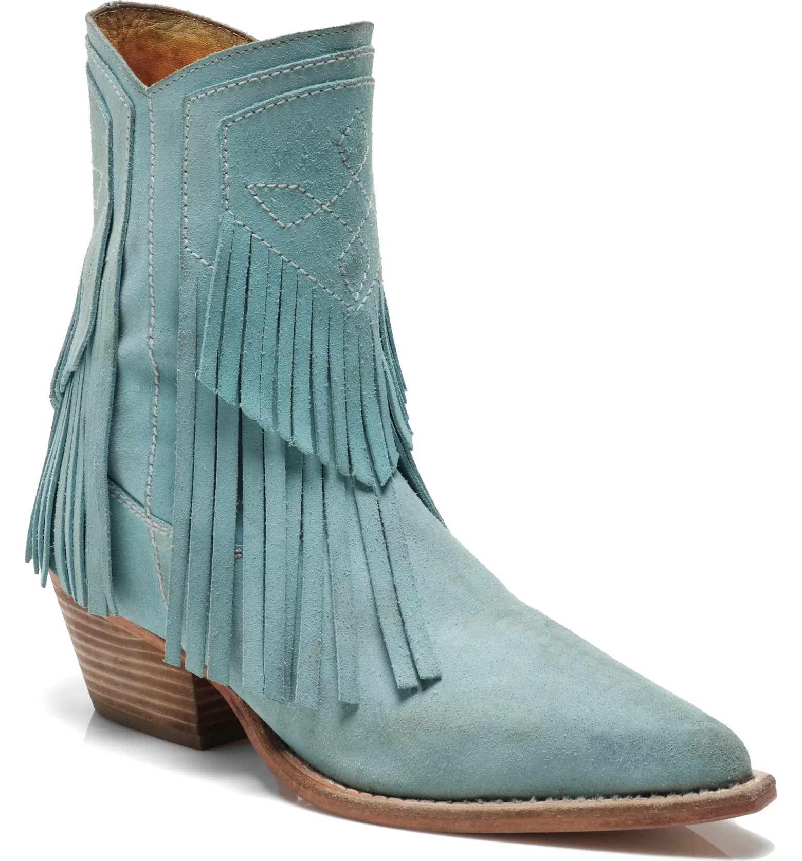 Free People Lawless Fringe Bootie | Nordstrom | Nordstrom