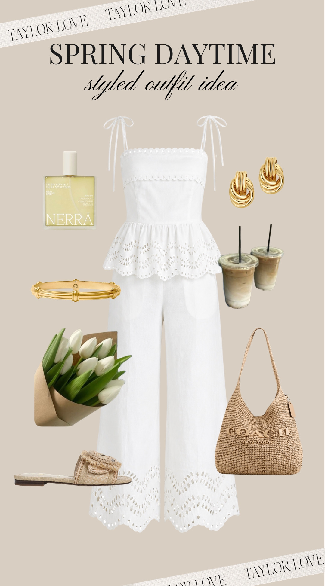 Eyelet for spring always 🤍🤍🤍🤍
Spring style, outfits for spring, matching set, summer style

#LTKSeasonal #LTKootd #LTKgrwm